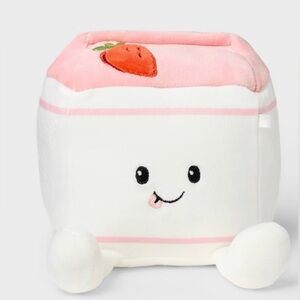 GIGGLESCAPE 6” STRAWBERRY MILK PLUSH